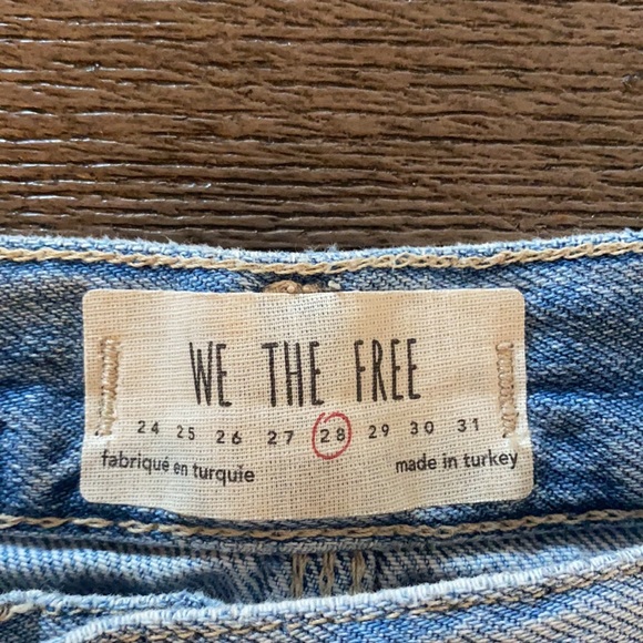 We the Free People Patchwork Carpenter Jeans SZ29 - Picture 4 of 7